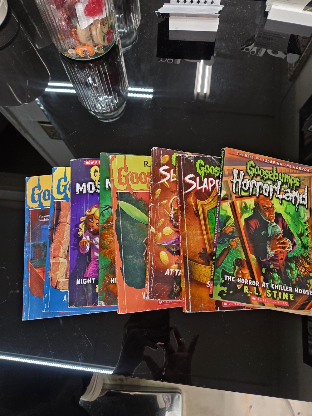 Goosebumps HorrorLand Book Set - Orange/Green Covers by Scholastic